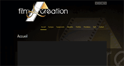 Desktop Screenshot of filmacreation.com